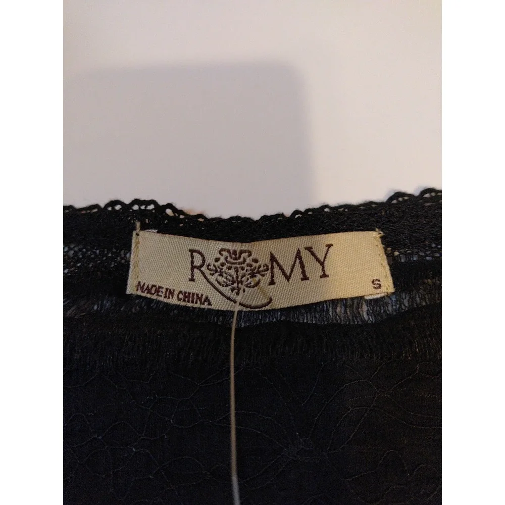 Womens Sheer Bolero Size S Open Front Layering Whimsigoth 90s Grunge